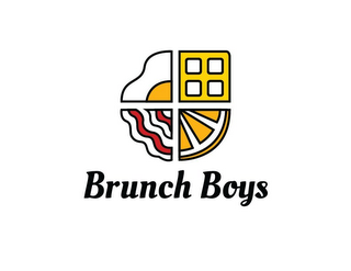 BRUNCH BOYS logo