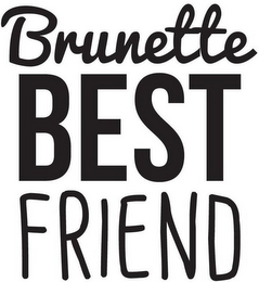 BRUNETTE BEST FRIEND logo