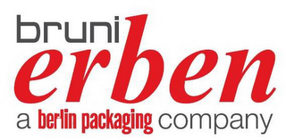 BRUNI ERBEN A BERLIN PACKAGING COMPANY logo
