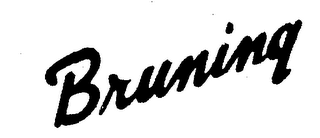 BRUNING logo