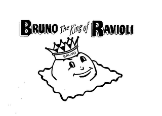 BRUNO THE KING OF RAVIOLI BRUNO logo