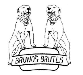 BRUNO'S BRUTES logo