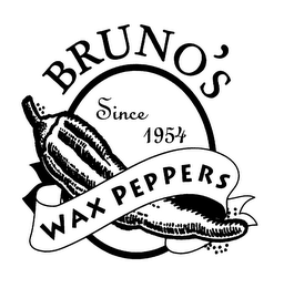 BRUNO'S WAX PEPPERS logo