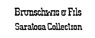 BRUNSCHWIG & FILS SARATOGA COLLECTION logo