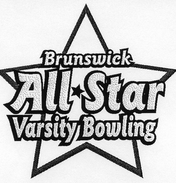 BRUNSWICK ALL STAR VARSITY BOWLING logo