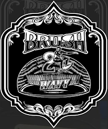 BRUSH 2 WAVY logo