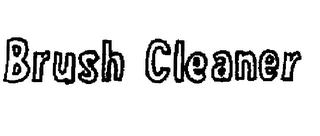 BRUSH CLEANER logo