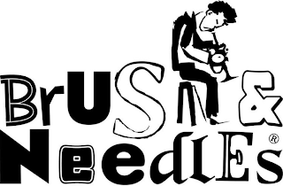 BRUSH & NEEDLES logo