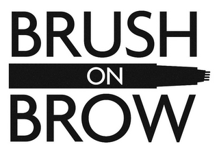 BRUSH ON BROW logo