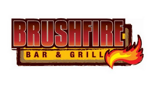 BRUSHFIRE BAR & GRILL logo
