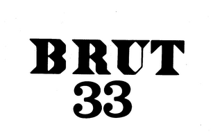 BRUT 33 logo