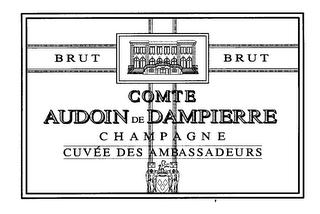 BRUT COMTE AUDOIN DE DAMPIERRE CHAMPAGNE CUVEE DES AMBASSADEURS logo