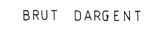 BRUT DARGENT logo