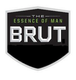 BRUT THE ESSENCE OF MAN logo