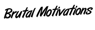 BRUTAL MOTIVATIONS logo