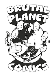 BRUTAL PLANET COMICS logo