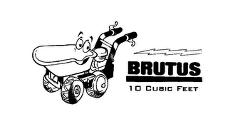 BRUTUS 10 CUBIC FEET logo