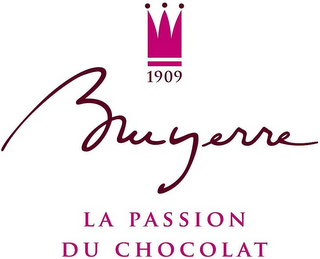 BRUYERRE LA PASSION DU CHOCOLAT 1909 logo