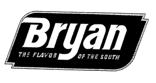 BRYAN THE FLAVOR OF THE SOUTH logo