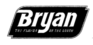 BRYAN THE FLAVOR OF THE SOUTH logo