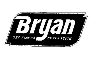 BRYAN THE FLAVOR OF THE SOUTH logo