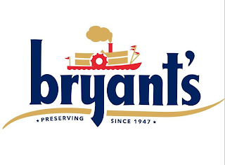 BRYANT'S PRESERVING SINCE 1947 logo