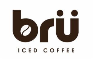 BRÜ ICED COFFEE logo