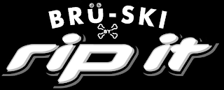BRÜ-SKI BY RIP IT logo