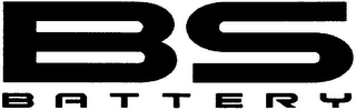 BS BATTERY logo