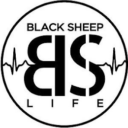 BS BLACK SHEEP LIFE logo