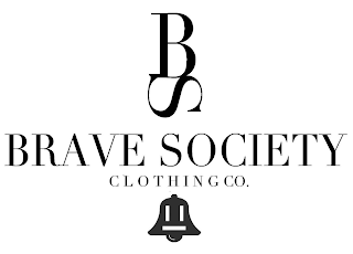 BS BRAVE SOCIETY CLOTHING CO. logo