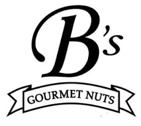 B'S GOURMET NUTS logo