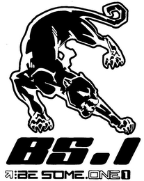 BS.1 BE SOME.ONE 1 logo