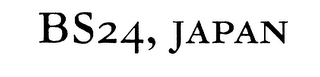 BS24, JAPAN logo