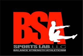 BSA SPORTS LAB, LLC BALANCE STRENGTH ATHLETICISM logo