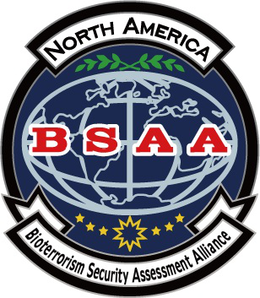 BSAA NORTH AMERICA BIOTERRORISM SECURITY ASSESSMENT ALLIANCE logo