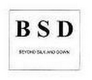 BSD BEYOND SILK AND DOWN logo