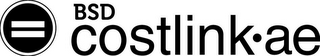 BSD COSTLINK· AE logo