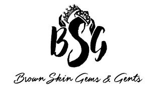 BSG BROWN SKIN GEMS & GENTS logo