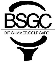 BSGC BIG SUMMER GOLF CARD logo