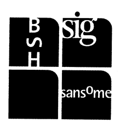 BSH SIG SANSOME logo