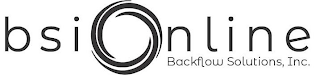 BSI ONLINE BACKFLOW SOLUTIONS, INC. logo
