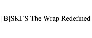 [B]SKI'S THE WRAP REDEFINED logo