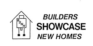 BSNH BUILDERS SHOWCASE NEW HOMES logo