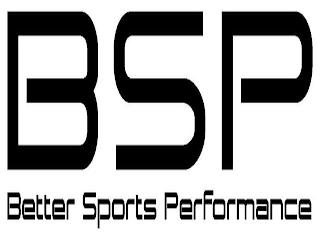 BSP BETTER SPORTS PERFORMANCE logo
