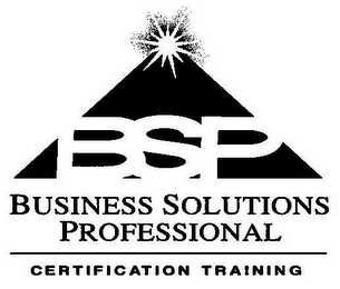 BSP BUSINESS SOLUTIONS PROFESSIONAL CERTIFICATION TRAINING logo