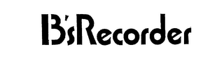 B'SRECORDER logo