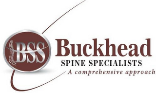 BSS BUCKHEAD SPINE SPECIALIST A COMPREHENSIVE APPROACH logo
