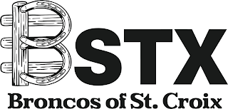 BSTX BRONCOS OF ST. CROIX logo
