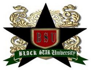 BSU BLACK STAR UNIVERSITY logo